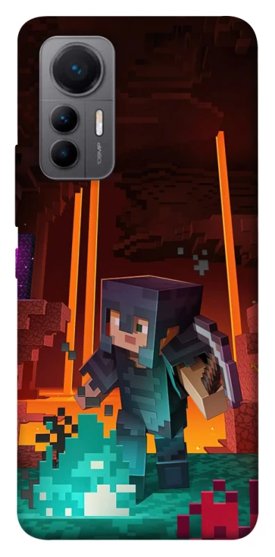 Чохол на Xiaomi 12 Lite Minecraft game adventure фото 1 з 1