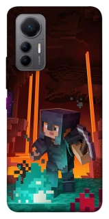 Чехол на Xiaomi 12 Lite Minecraft game adventure фото 1 из 1