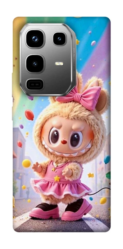 Чохол на Infinix Note 50 Pro Labubu rainbow фото 1 з 1