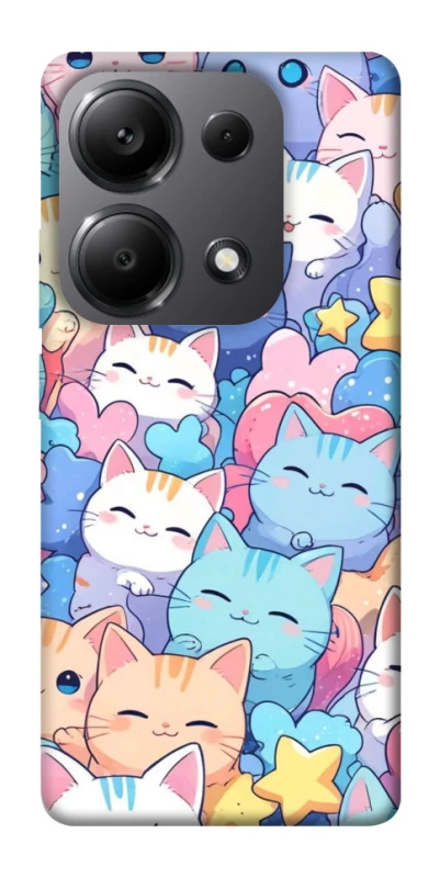 Чехол на Xiaomi Redmi Note 13 Pro 4G Funny Kittens ver.3 фото 1 из 1
