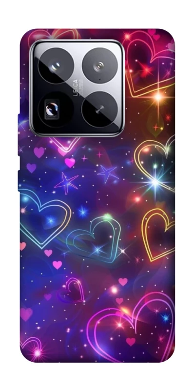 Чохол на Xiaomi 15 Pro Drawn hearts фото 1 з 1