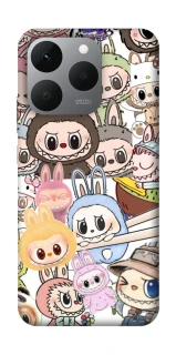 Чохол на Realme 15T All Labubus фото 1 з 1