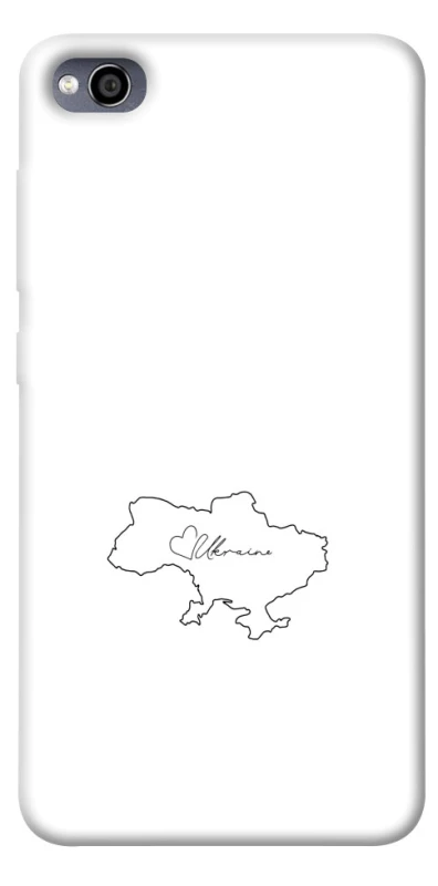 Чехол на Xiaomi Redmi 4a Ukraine map фото 1 из 1