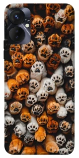 Чехол на TECNO Spark 9 Pro (KH7n) Сat paws фото 1 из 1