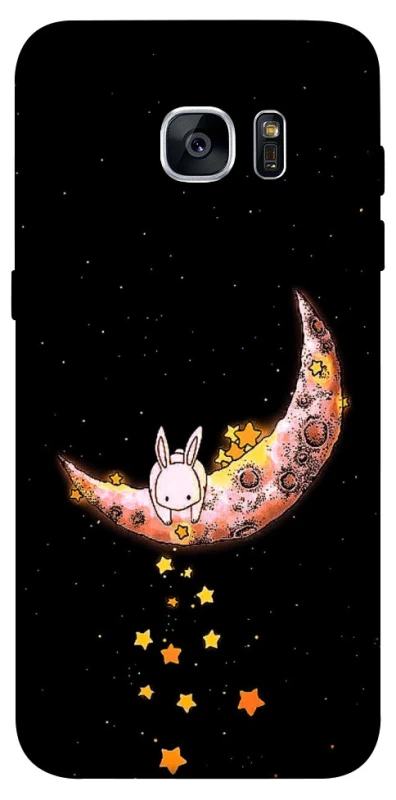 Чехол на Samsung G935F Galaxy S7 Edge Moon rabbit фото 1 из 1