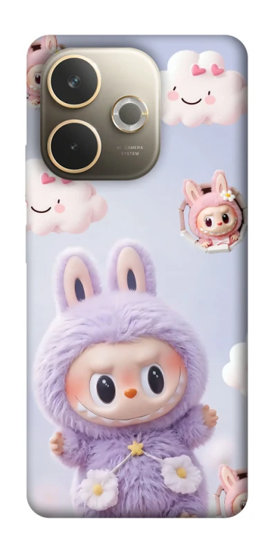 Чохол на Oppo A5 Pro 4G Labubu & clouds фото 1 з 1