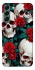 Чохол на Samsung Galaxy S22+ skull and rose фото 1 з 1