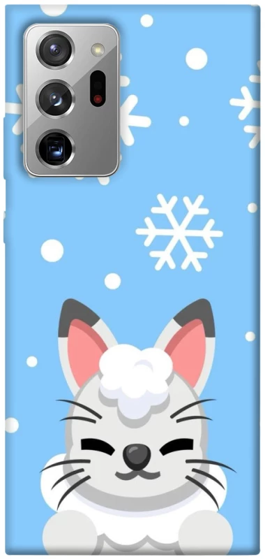 Чохол на Samsung Galaxy Note 20 Ultra Adopt Me Snow Kitty Smile фото 1 з 1