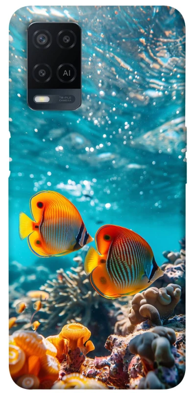 Чехол на Oppo A54 4G Coral fish фото 1 из 1