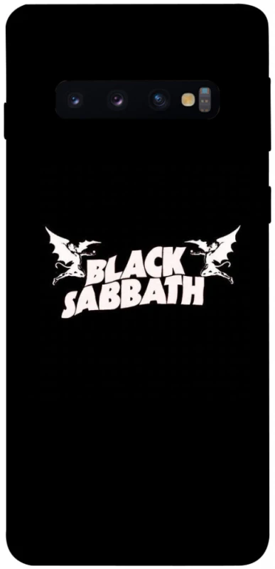 Чохол на Samsung Galaxy S10 Black Sabbath logo ver.2 фото 1 з 1