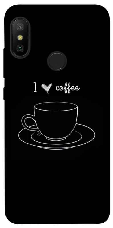 Чохол на Xiaomi Mi A2 Lite / Xiaomi Redmi 6 Pro Black coffee фото 1 з 1