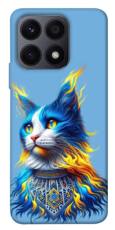 Чохол на Huawei Honor X8a Кіт патріот фото 1 з 1