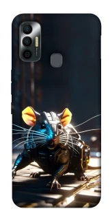 Чехол на TECNO Spark 7 Cyber rat фото 1 из 1