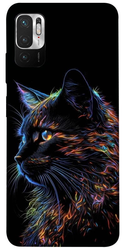Чохол на Xiaomi Redmi Note 10 5G Чорний кіт фото 1 з 1
