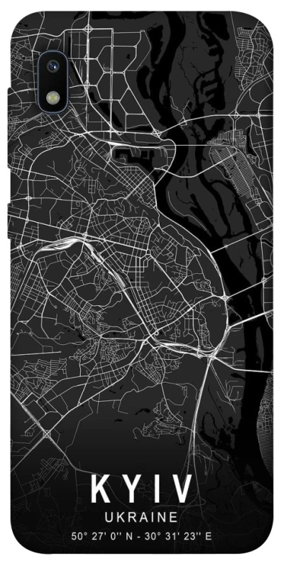 Чохол на Samsung Galaxy A10 (A105F) Kyiv map фото 1 з 1