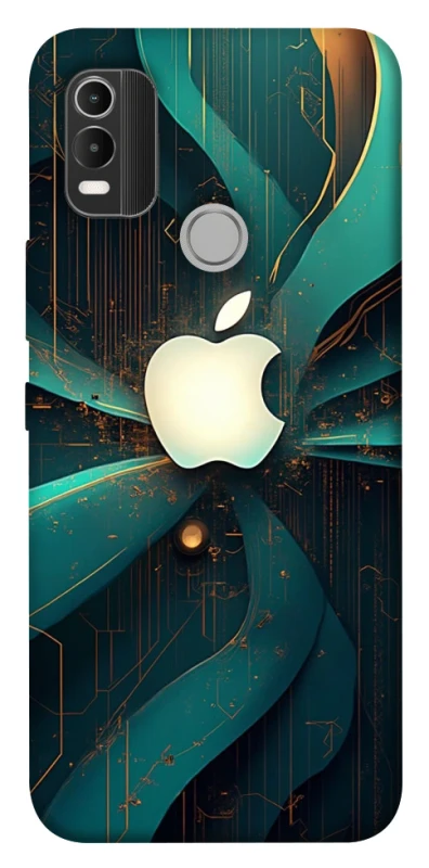 Чехол на Nokia C21 Plus Apple logo ver.4 фото 1 из 1