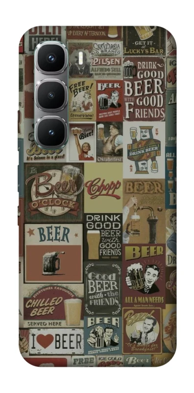 Чохол на Infinix Hot 60 Pro Retro collage ver.1 фото 1 з 1