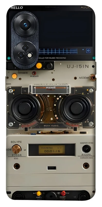 Чехол на Oppo Reno 8T 4G Audio panel фото 1 из 1