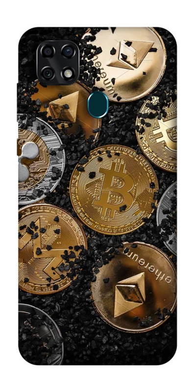 Чехол на ZTE Blade 20 Smart Many coins v2 фото 1 из 1