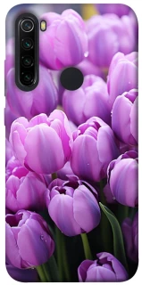Чохол на Xiaomi Redmi Note 8 Фіолетові тюльпани фото 1 з 1