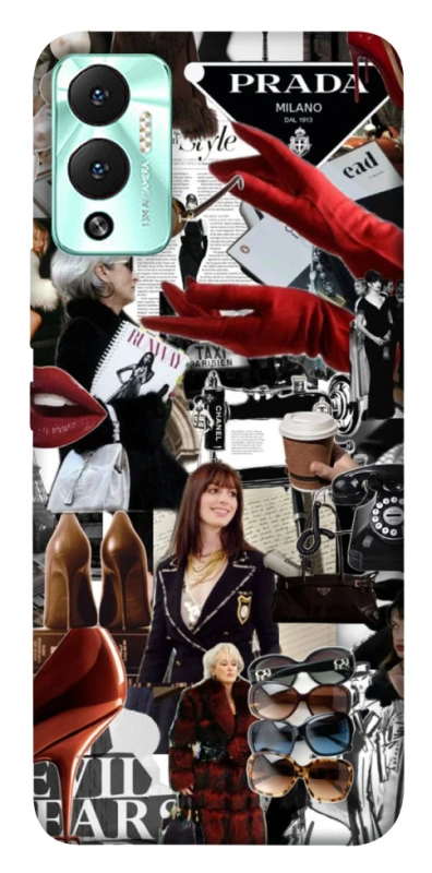 Чохол на Infinix Hot 12 Play Fashion collage ver.13 фото 1 з 1