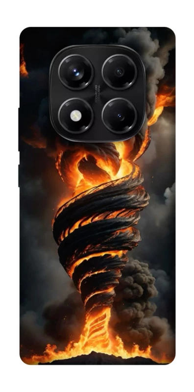 Чехол на Xiaomi Redmi Note 14 Pro 5G Огненный торнадо фото 1 из 1