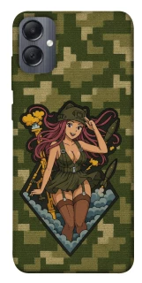 Чохол на Samsung Galaxy A05 Military Waifu фото 1 з 1