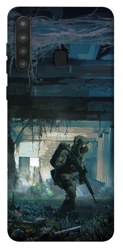 Чохол на Samsung Galaxy A21 Сталкер v7 фото 1 з 1