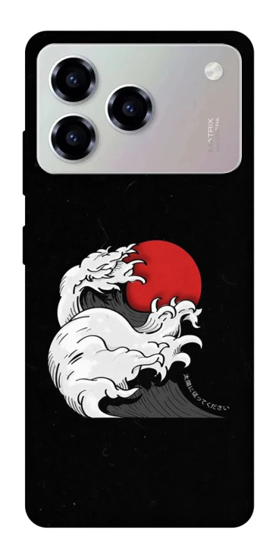 Чохол на ZTE Blade A76 Хвилі Японії v2 фото 1 з 1