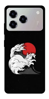 Чохол на ZTE Blade A76 Хвилі Японії v2 фото 1 з 1