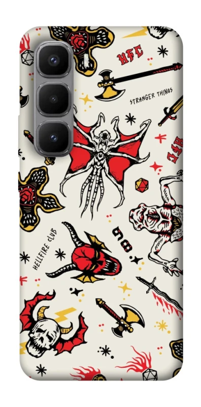 Чехол на Infinix Hot 60 Pro+ Stranger Things ver.2 фото 1 из 1