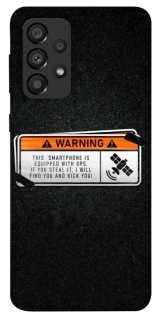 Чохол на Samsung Galaxy A33 5G Warning фото 1 з 1
