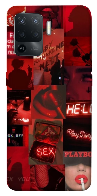 Чехол на Oppo Reno 5 Lite Love collage ver.3 фото 1 из 1