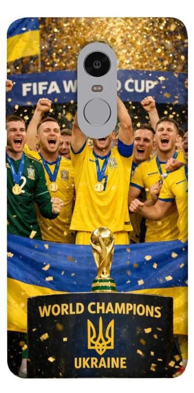 Чохол на Xiaomi Redmi Note 4X / Note 4 (Snapdragon) UA-Football ver.5 фото 1 з 1