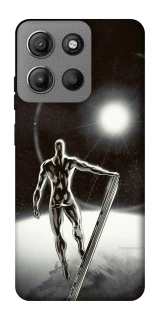 Чохол на Motorola Moto G15 4G Срібний серфер фото 1 з 1