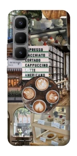 Чохол на Infinix Hot 60 Pro+ Coffee collage ver.5 фото 1 з 1