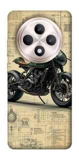 Чехол на Oppo Reno 12 F 4G/5G Bike model фото 1 из 1