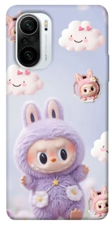 Чехол на Xiaomi Redmi K40 / K40 Pro / K40 Pro+ / Poco F3 Labubu & clouds фото 1 из 1