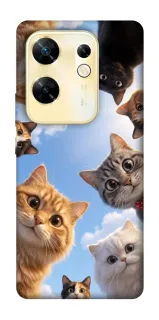 Чехол на Infinix Zero 30 4G Cats фото 1 из 1