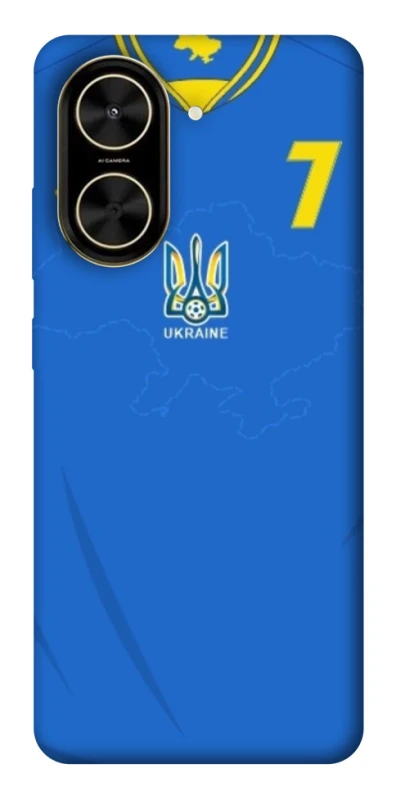 Чохол на Xiaomi Poco C71 UA-Football ver.4 фото 1 з 1