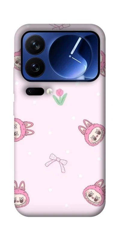 Чехол на Xiaomi 17 Pro Labubu Flower фото 1 из 1