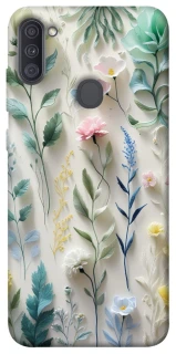 Чохол на Samsung Galaxy A11 Floral design ver.3 фото 1 з 1