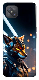 Чехол на Oppo A92s Cyber ​​Fox фото 1 из 1