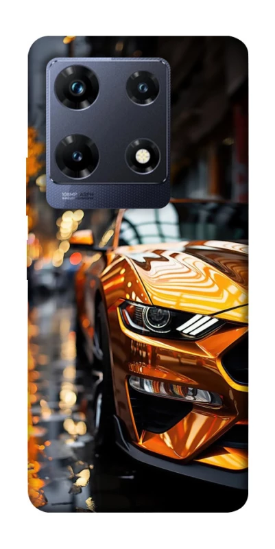 Чохол на Infinix Note 30 Pro Golden sports car фото 1 з 1