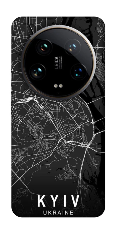 Чехол на Xiaomi 14 Ultra Kyiv map фото 1 из 1