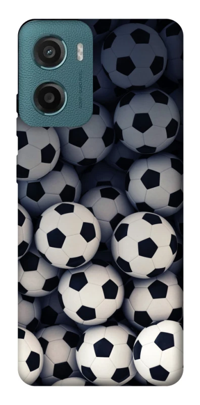 Чохол на Motorola Moto G06 Футбольні м'ячи фото 1 з 1