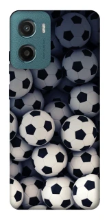 Чехол на Motorola Moto G06 Футбольные мячи фото 1 из 1