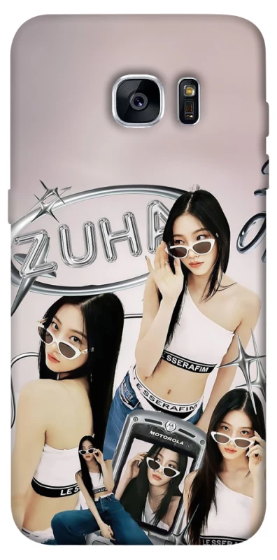 Чохол на Samsung G935F Galaxy S7 Edge Kazuha v2 - LE SSERAFIM фото 1 з 1