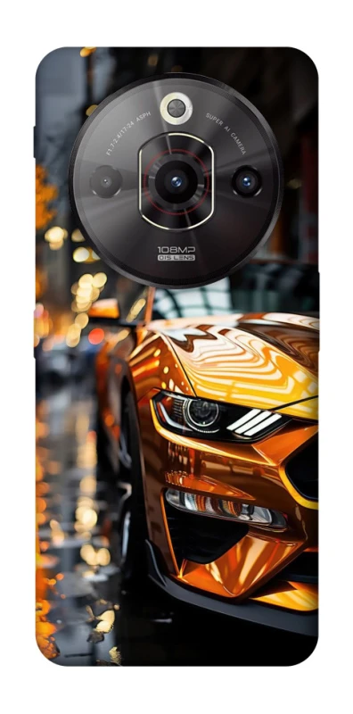 Чохол на ZTE Nubia Focus Pro Golden sports car фото 1 з 1