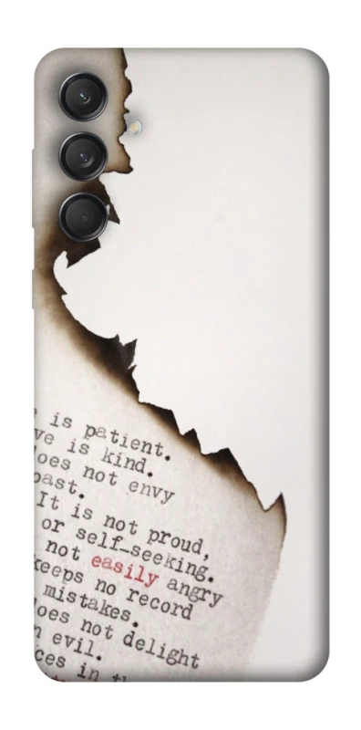 Чехол на Samsung Galaxy M55 Стихи фото 1 из 1